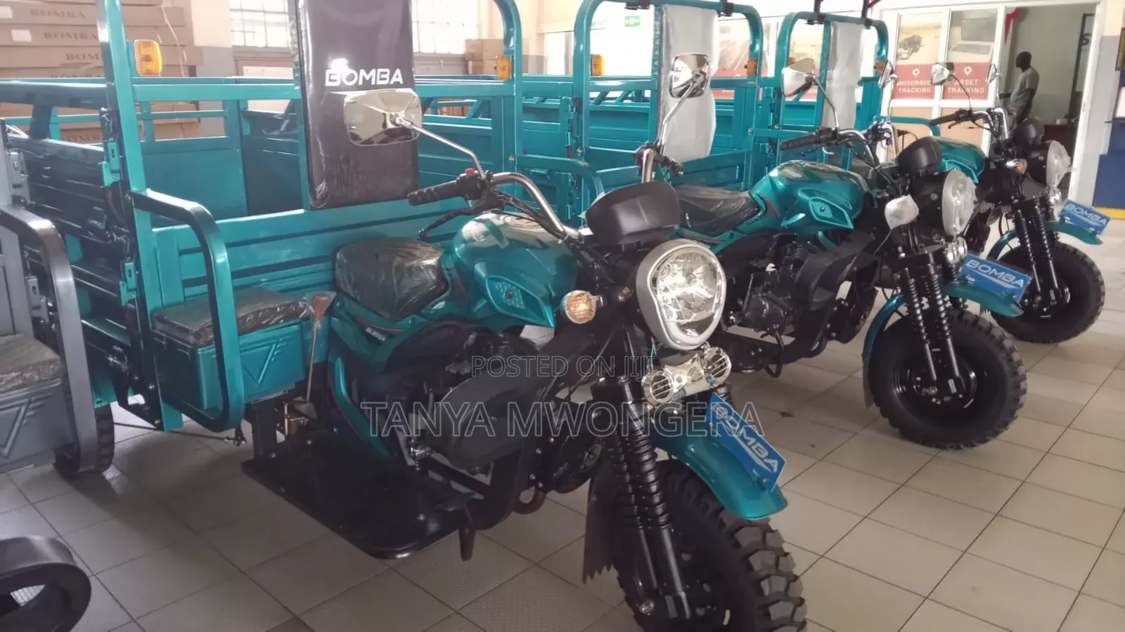 New Bomba 200cc 2025 Blue