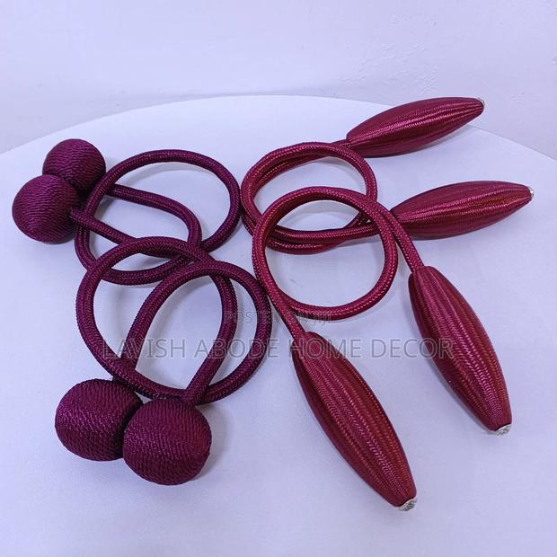 2 PCS Luxurious Curtain Holders /Shears Holder. - thumbnail 3