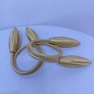 2 PCS Luxurious Curtain Holders /Shears Holder.