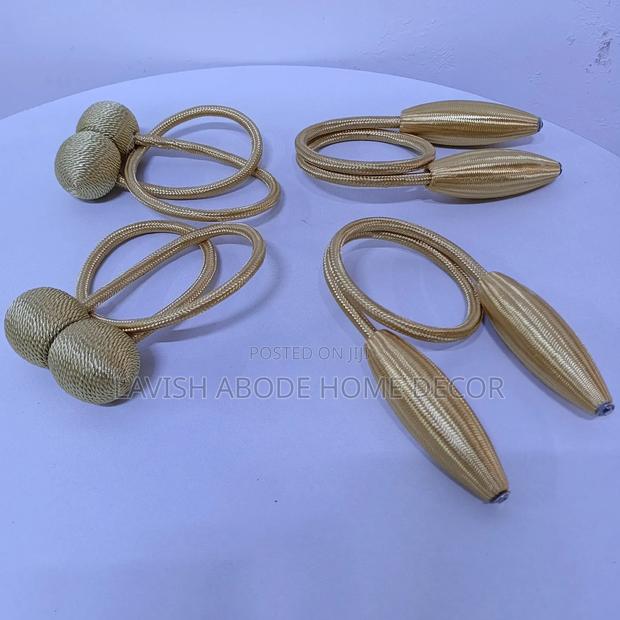 2 PCS Luxurious Curtain Holders /Shears Holder. - thumbnail 7