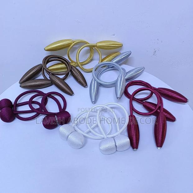 2 PCS Luxurious Curtain Holders /Shears Holder. - thumbnail 9