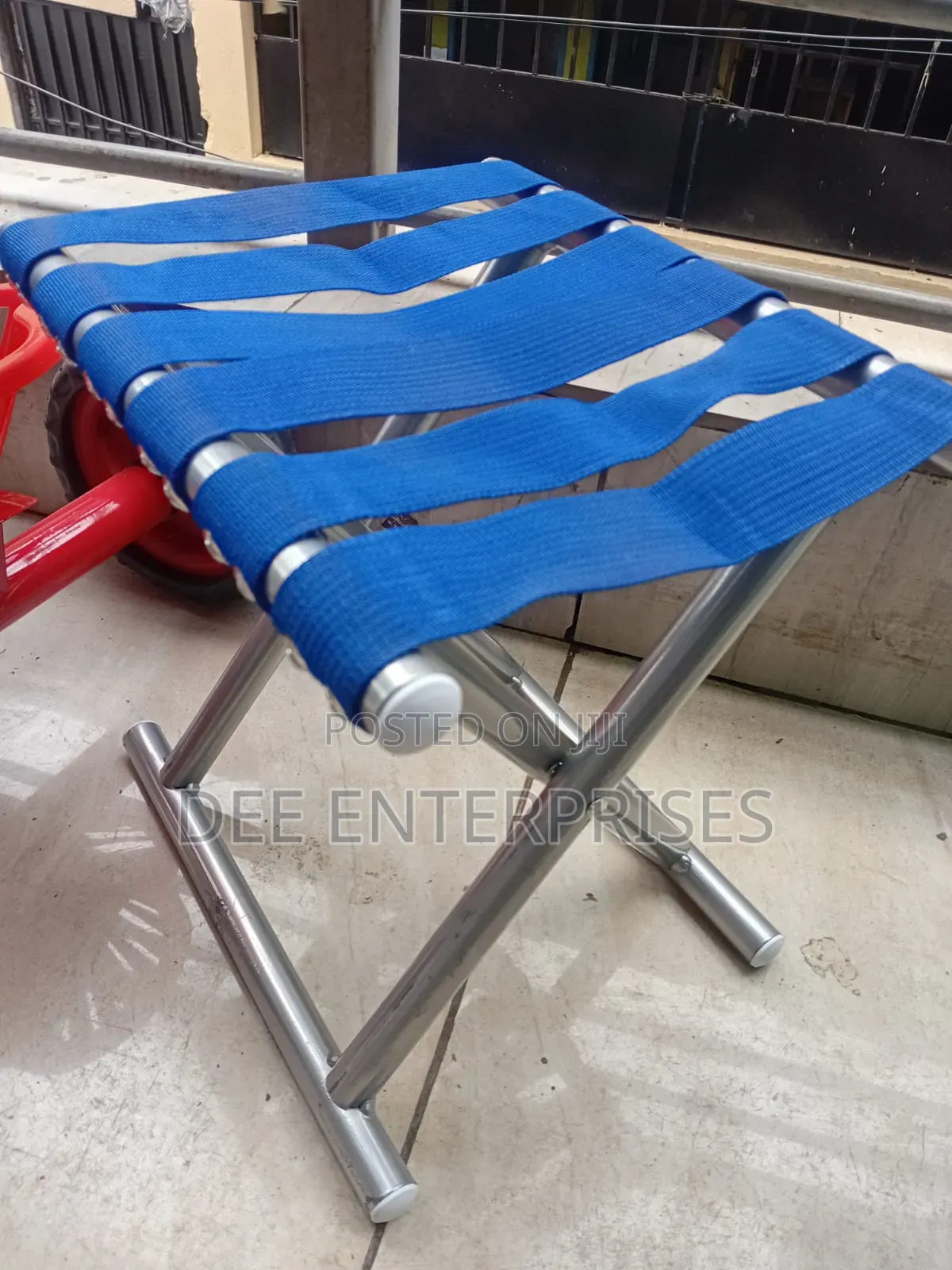 Blue Foldable Camping Chair
