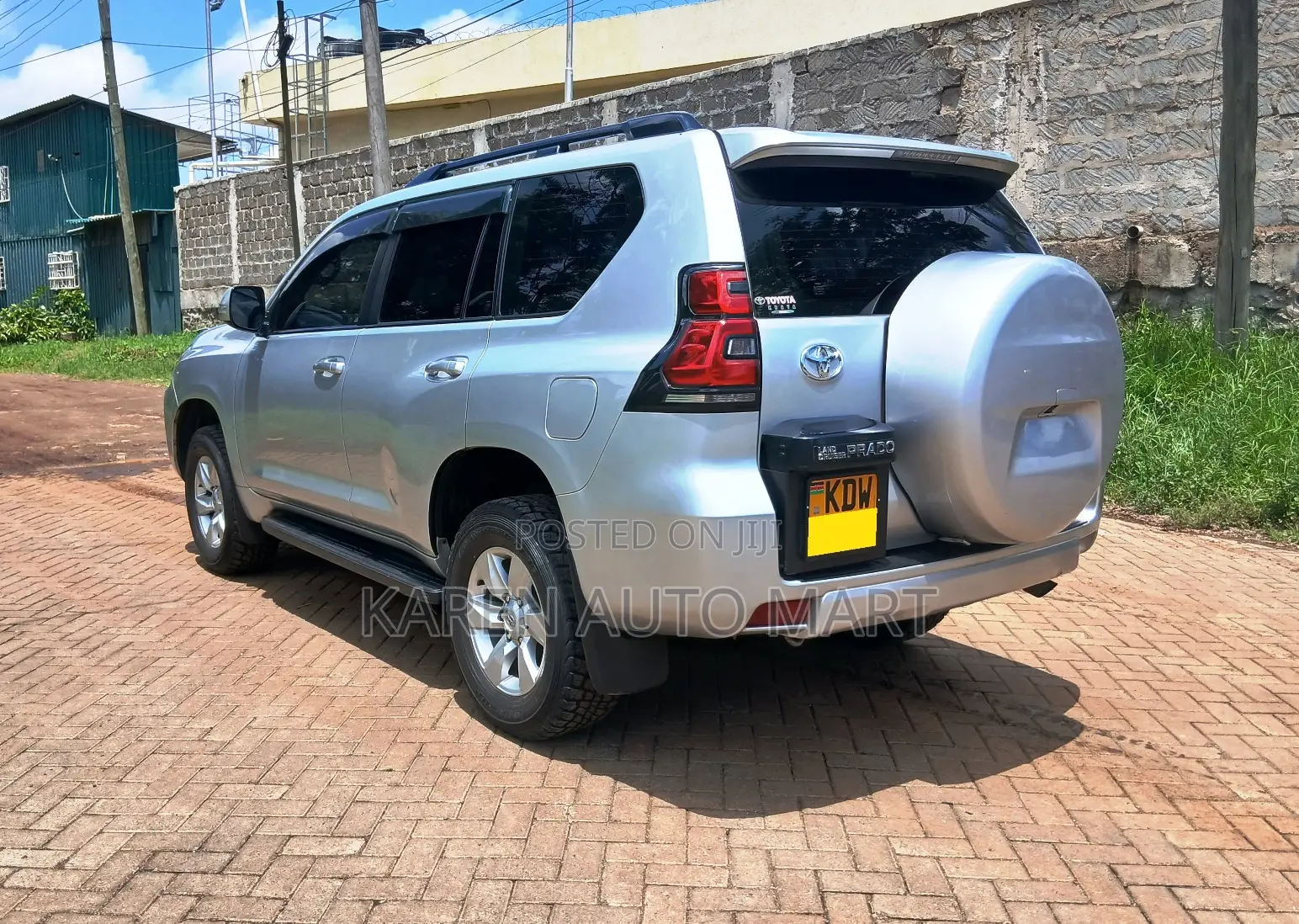Toyota Land Cruiser Prado 2.8 2019 Silver