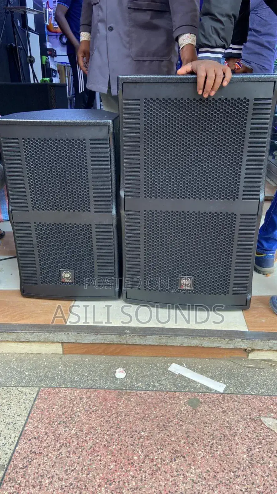 RCF Vmax V35 Full-Range Speakers