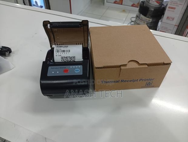 Long Battery Life 2000mah 58mm Bluetooth Thermal Receipt Printer - main view