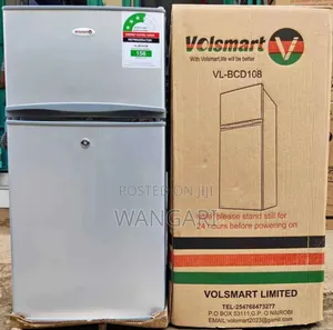 Available Volsmart Double Door 108l Fridge