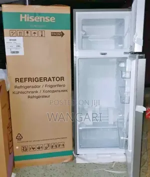 Hisense 205l Double Door Fridge New Stock