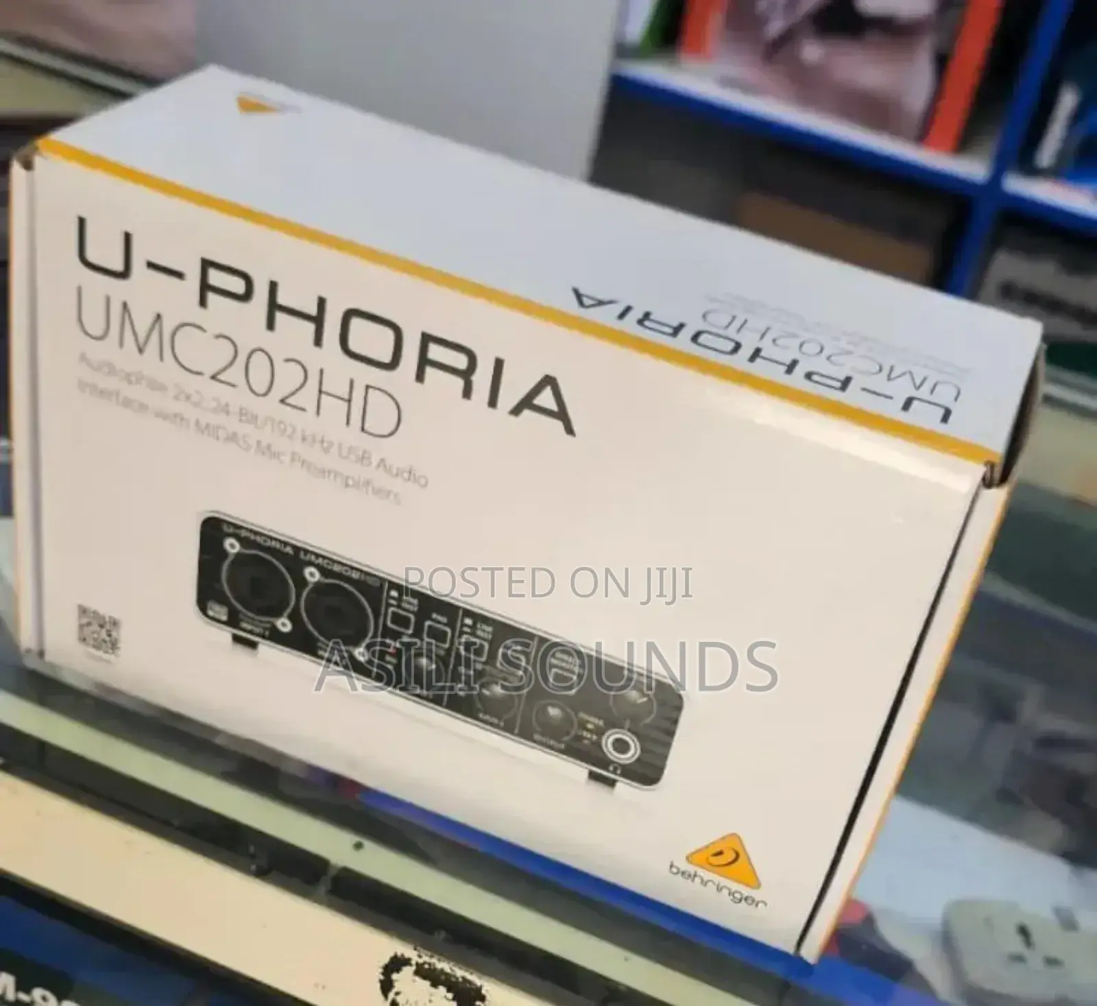 Behringer U-Phoria Umc202hd Usb Audio Interface
