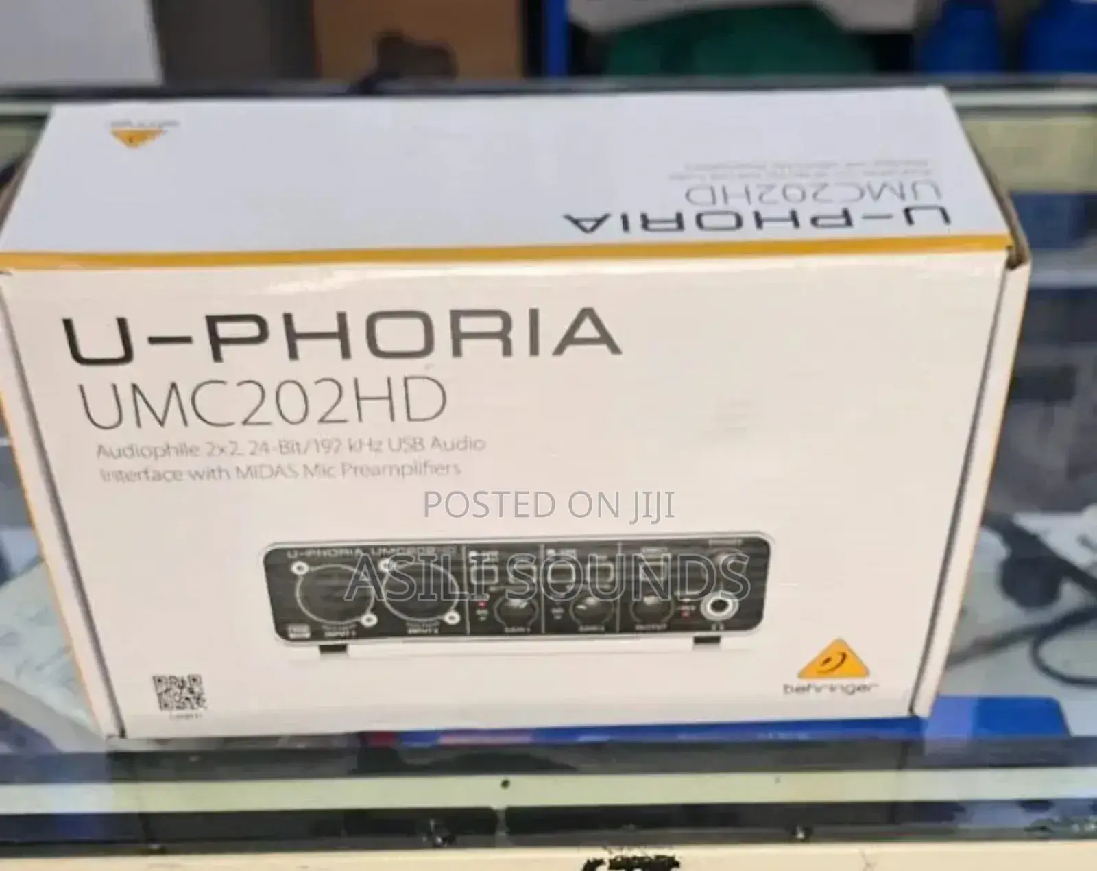 Behringer U-Phoria Umc202hd Usb Audio Interface