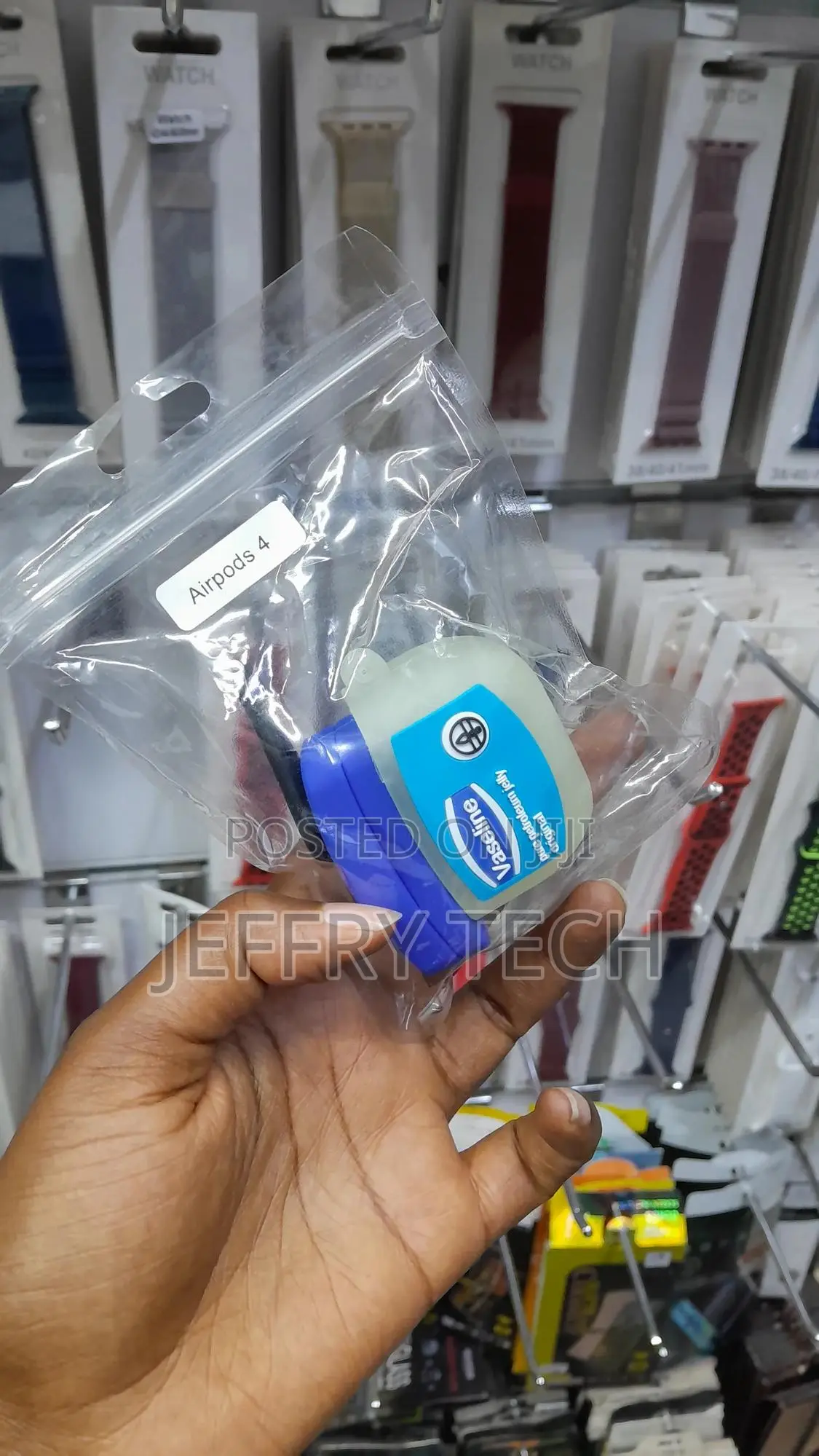Jozapid Airpods 4 Case 2024 Vaseline Jelly Design