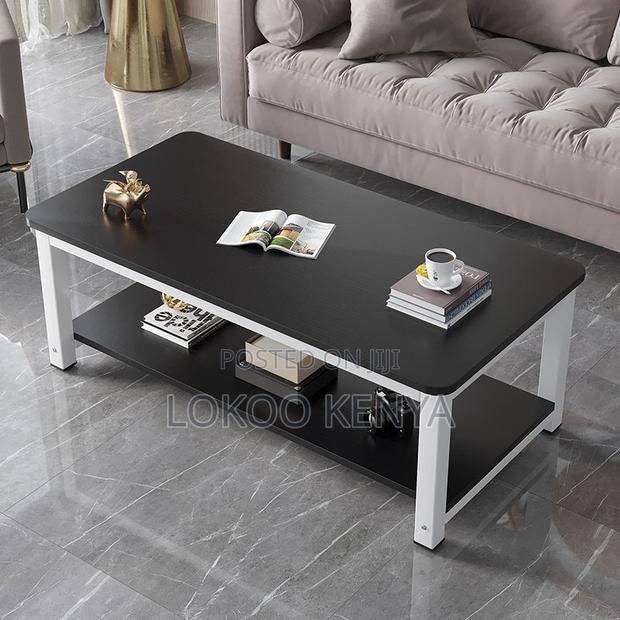Coffee Table ; Simple Faux Marble Tea and Coffee - thumbnail 3