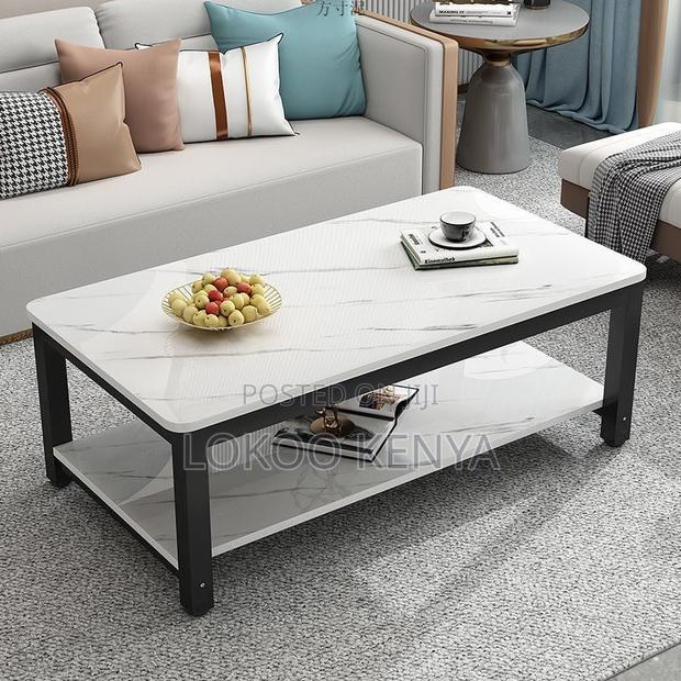 Coffee Table ; Simple Faux Marble Tea and Coffee - thumbnail 8