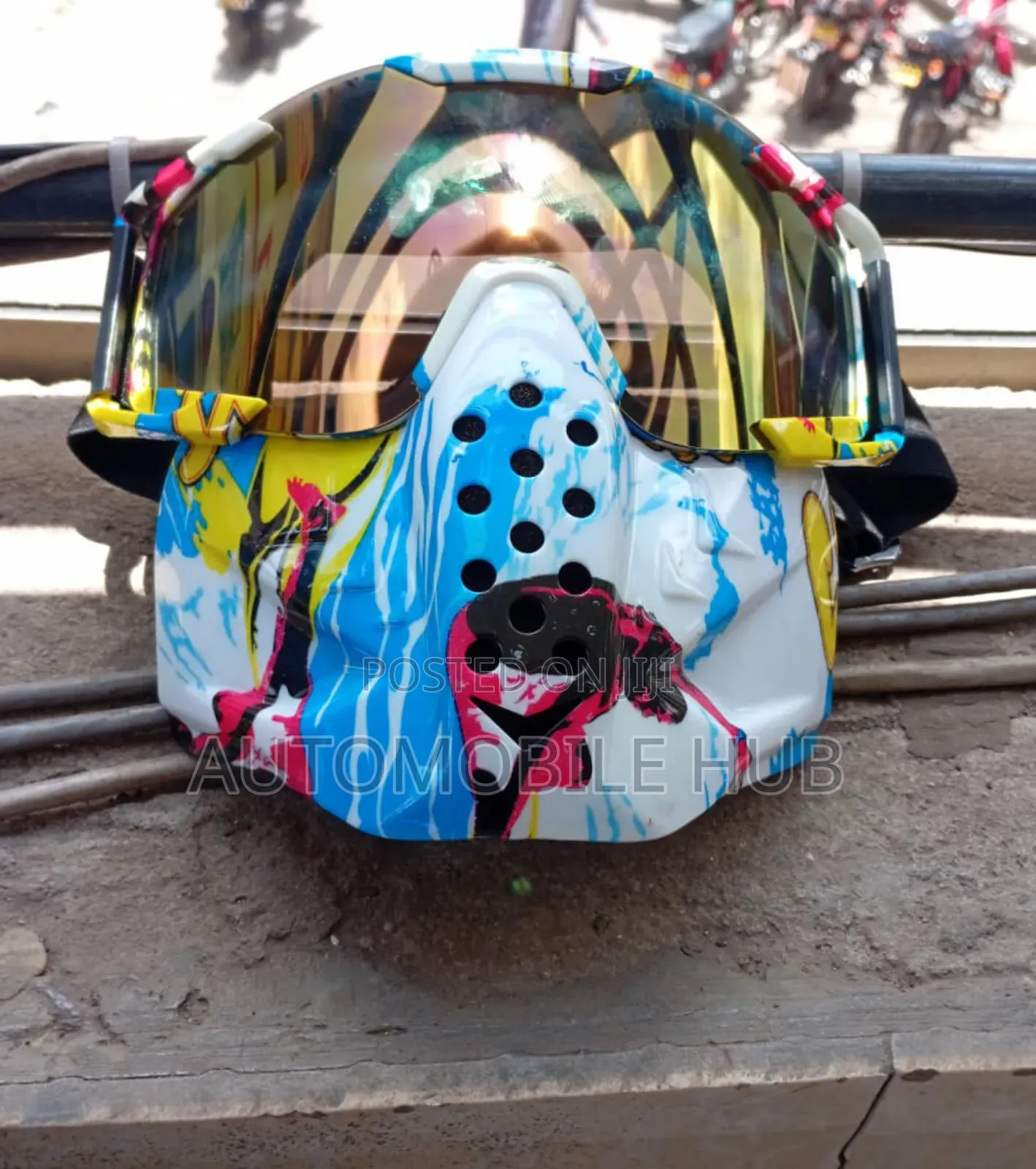 Motorbike Mask – Helmet Mask Durable Full Face Protective Mask