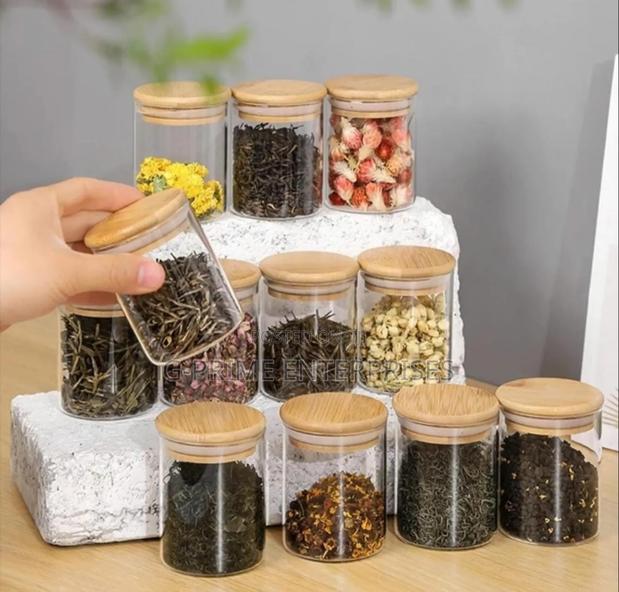 Airtight Spice Storage Jars - main view