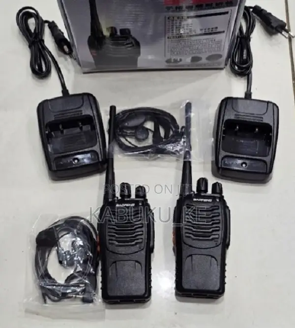 Baofeng 2 Pieces Bf-888s 3km Range Walkie Talkie Radio Call 16 Channel