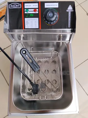 Single Basket Deep Fryer - Fast Cooking | Perfect for Chips Chicken