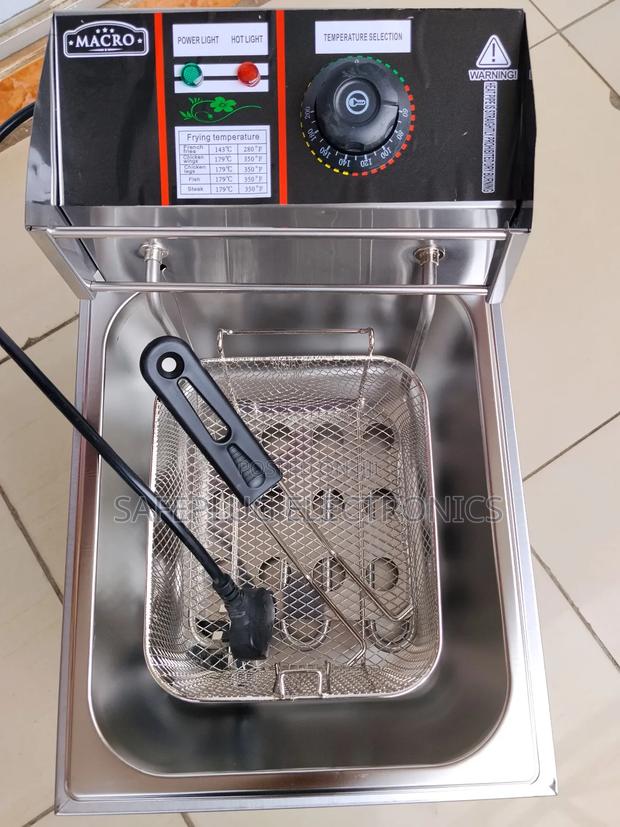 Single Basket Deep Fryer - Fast Cooking | Perfect for Chips Chicken