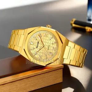 Skmei 2657 Men Quartz Fashion Watch Stainless Steel Strap Waterproof