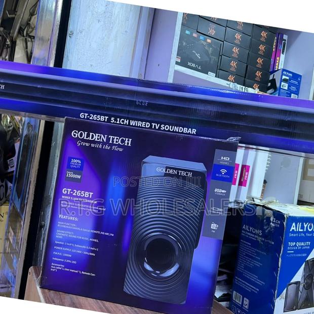 Goldentech 5.1 Channel Home Theater Soundbar