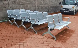 Heavy-Duty 3-Seater Linked Chairs