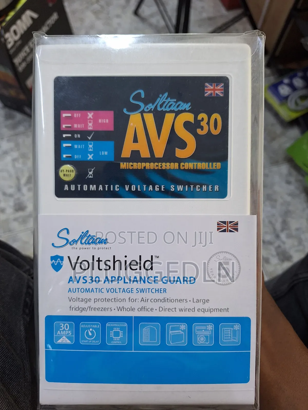 Automatic Voltage Switcher 30amps - Avs30 Guard.