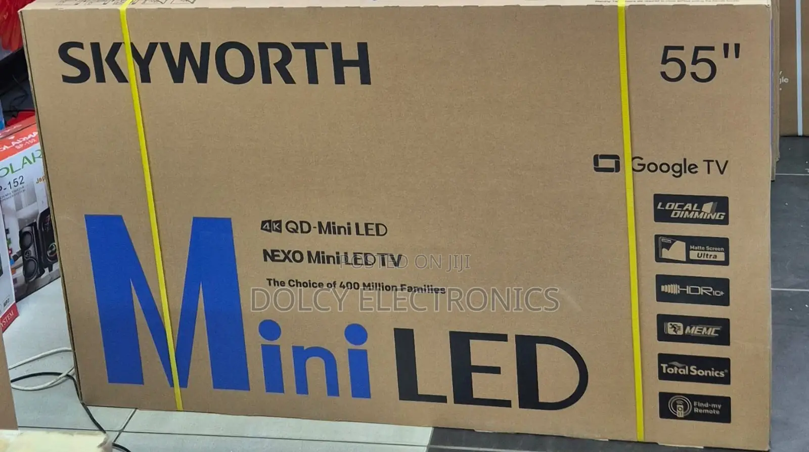 Skyworth 4k Qd-mini Led 55" Google Tv