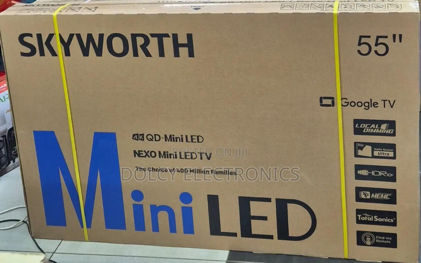 Skyworth 4k Qd-mini Led 55" Google Tv