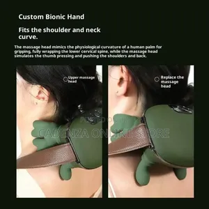 Electric Neck And Shoulder Muscle Massager N7 Moss (Original) High