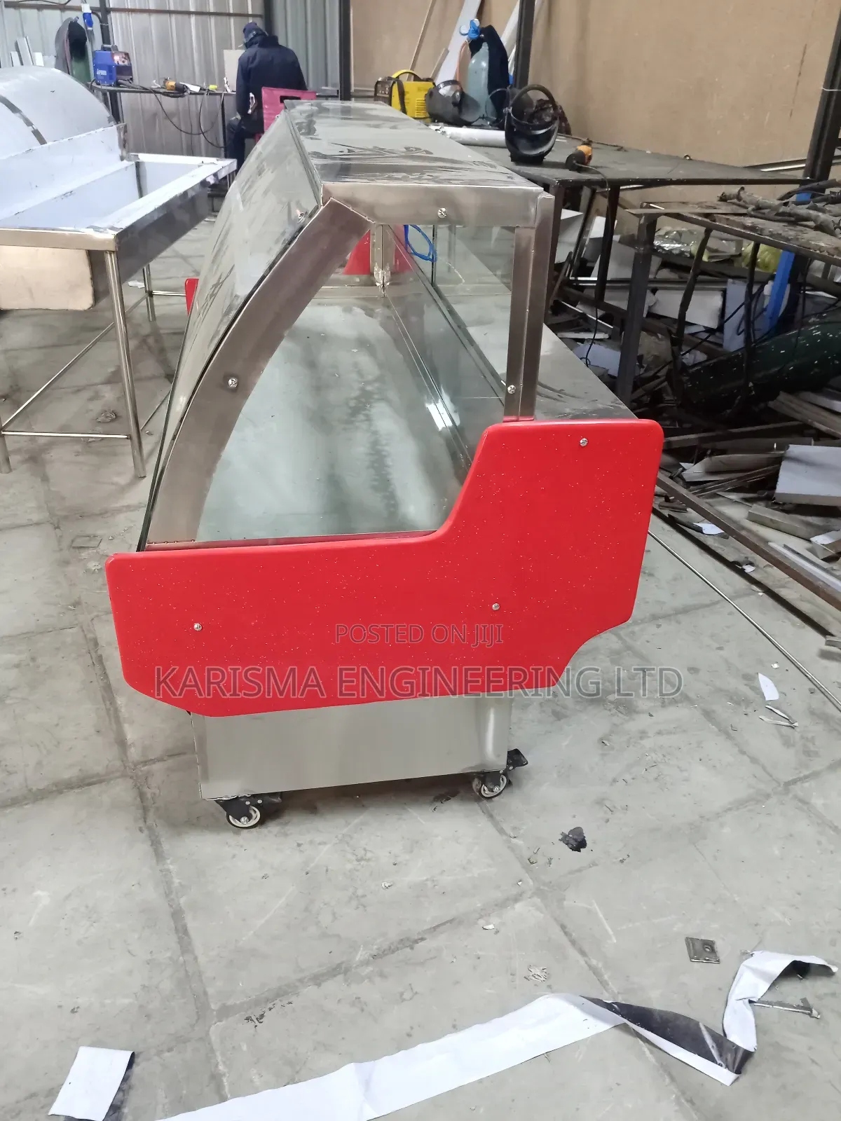 Stainless Steel Meat Display