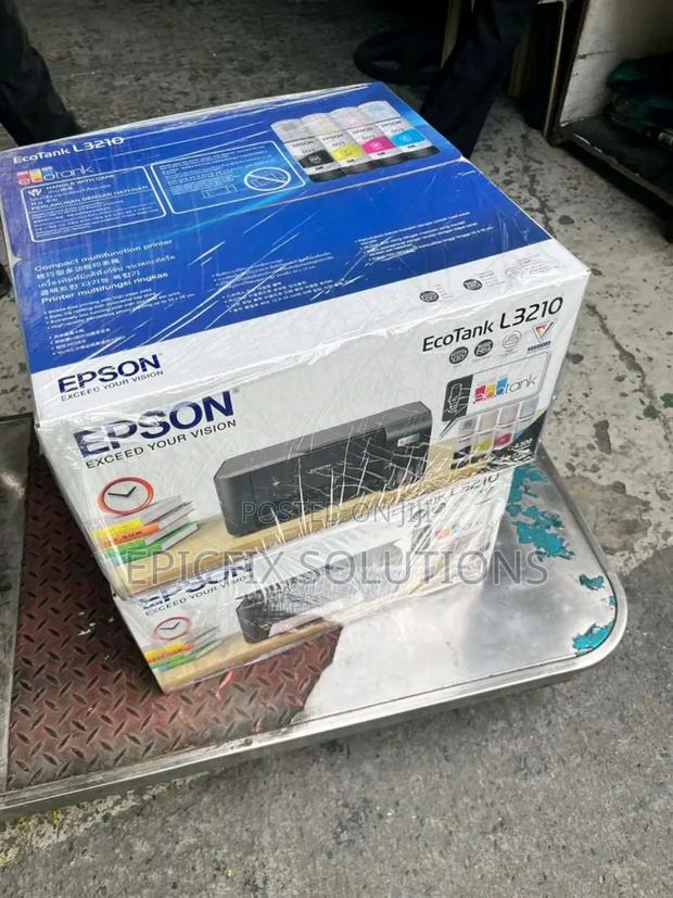 Ecotank L3210 Printer,Scan,Copy and Print With Original Epson Inks