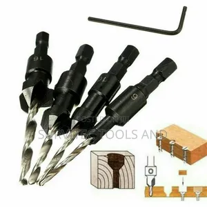 4pcs Countersink Bit
