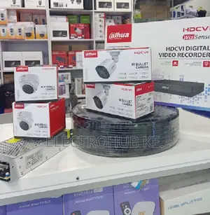 Dahua Complete Package 4 Channel Cctv Camera Kits