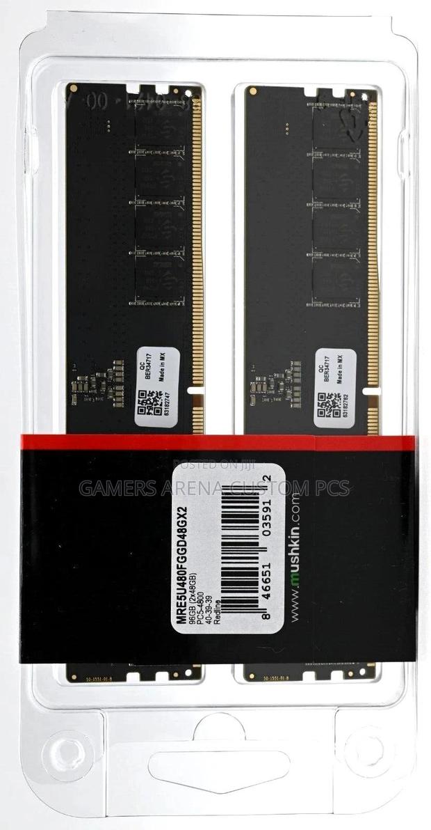 Mushkin Redline 96gb (2x48gb) Ddr5 Desktop 4800ram Memory Kit - main view