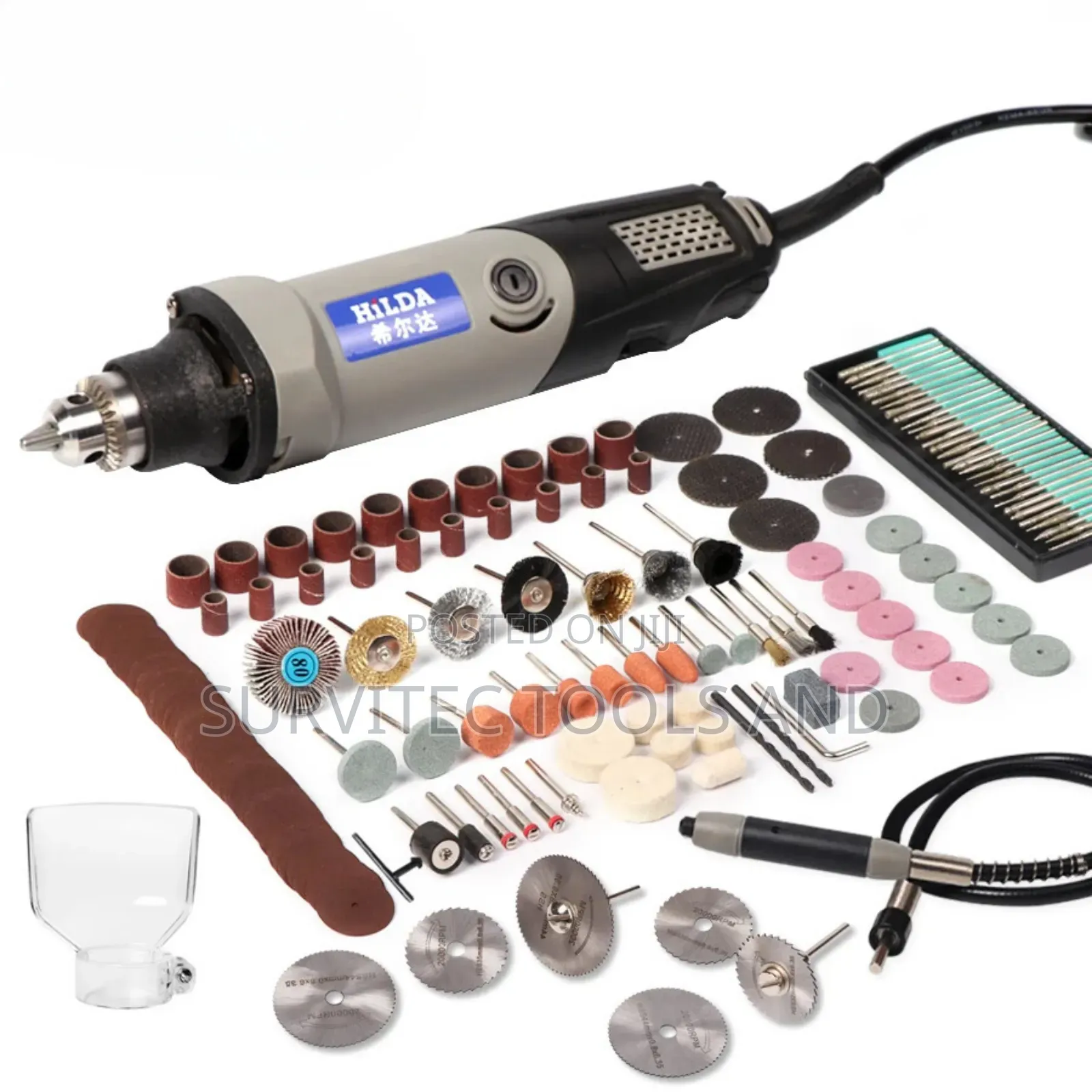 144pcs Rotary Tool Kit