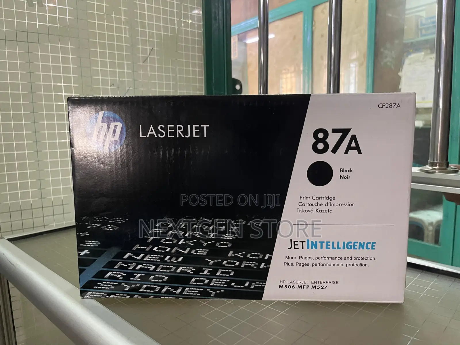 Hp 87a Black Original Laserjet Toner Cartridge
