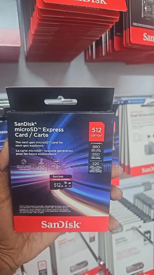 Sandisk 512gb Microsd Express Card