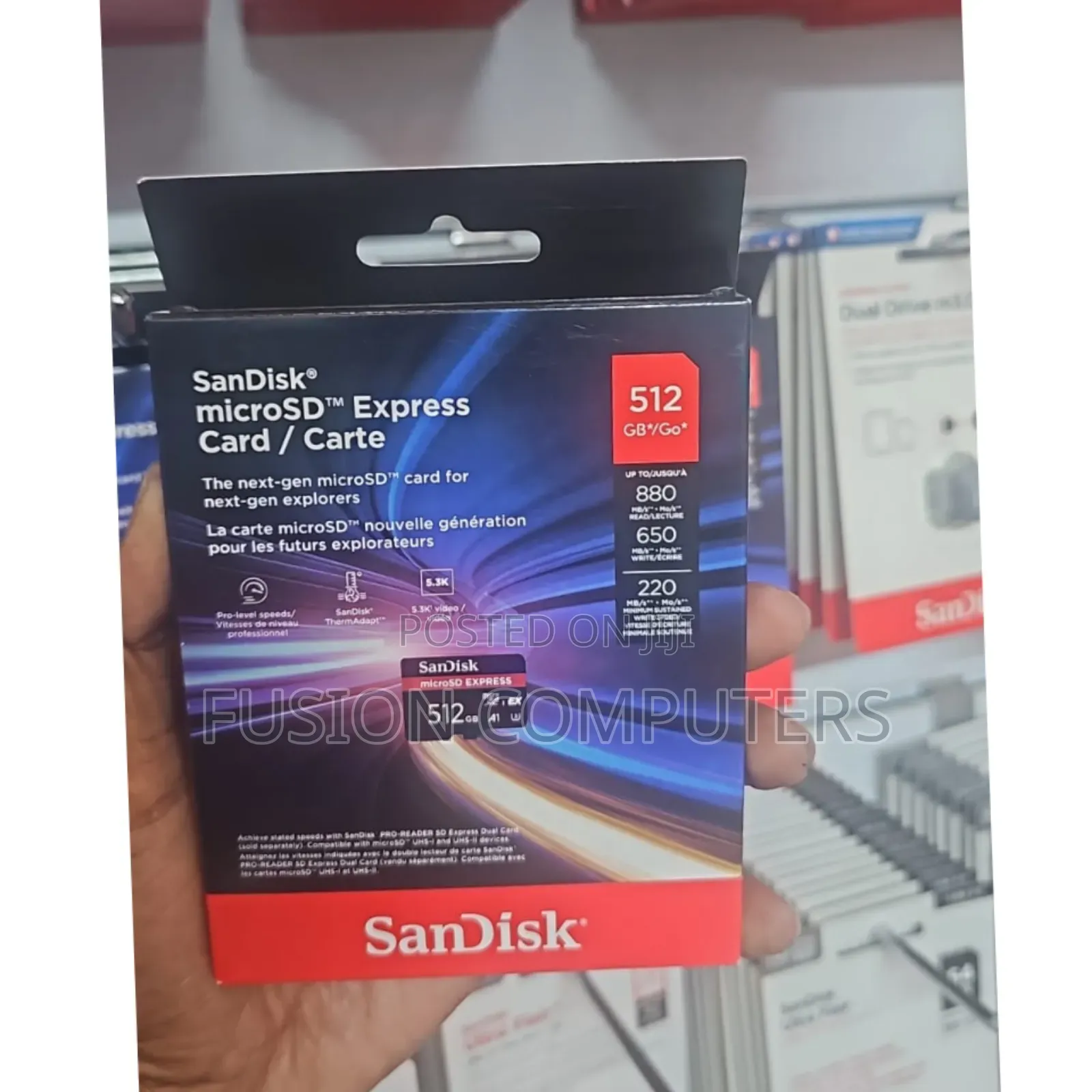Sandisk 512gb Microsd Express Card