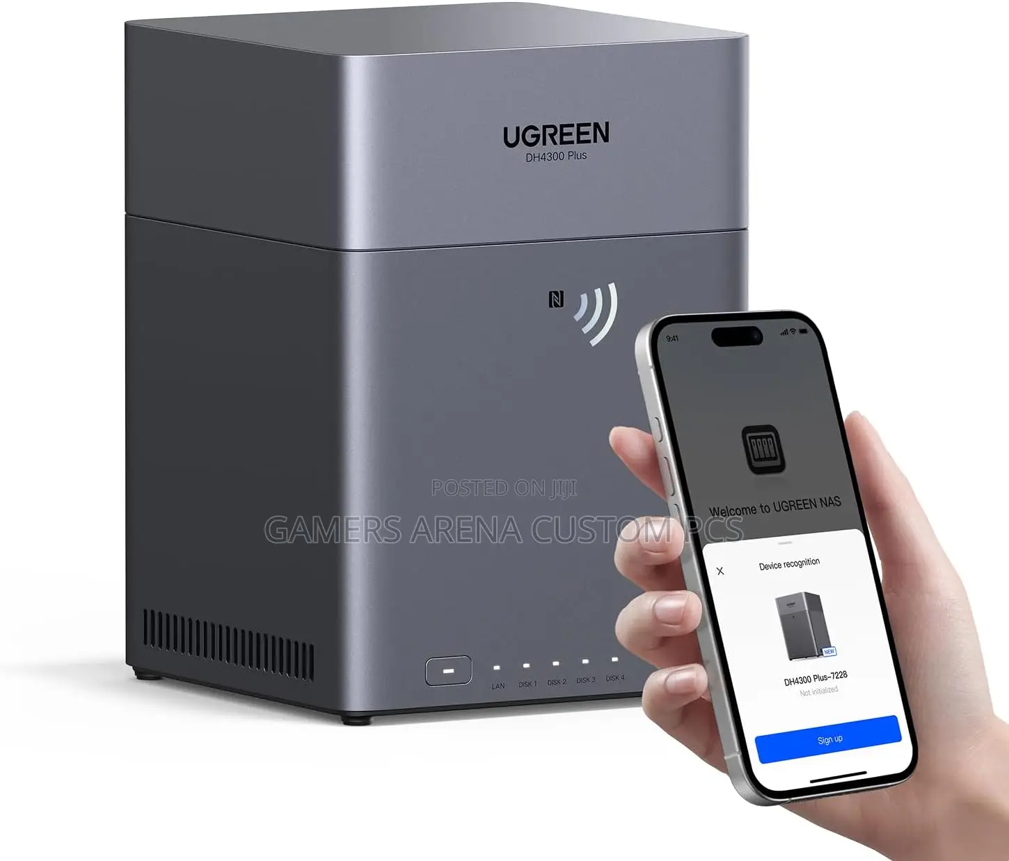 Ugreen Nas Dh4300 Plus 4-Bay Nasync Network Attached Storage(Diskless)