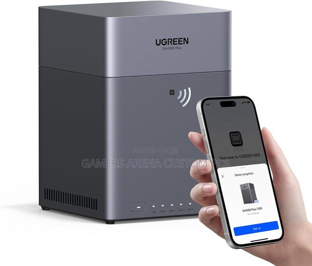 Ugreen Nas Dh4300 Plus 4-Bay Nasync Network Attached Storage(Diskless) - main view