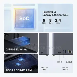 Ugreen Nas Dh4300 Plus 4-Bay Nasync Network Attached Storage(Diskless)