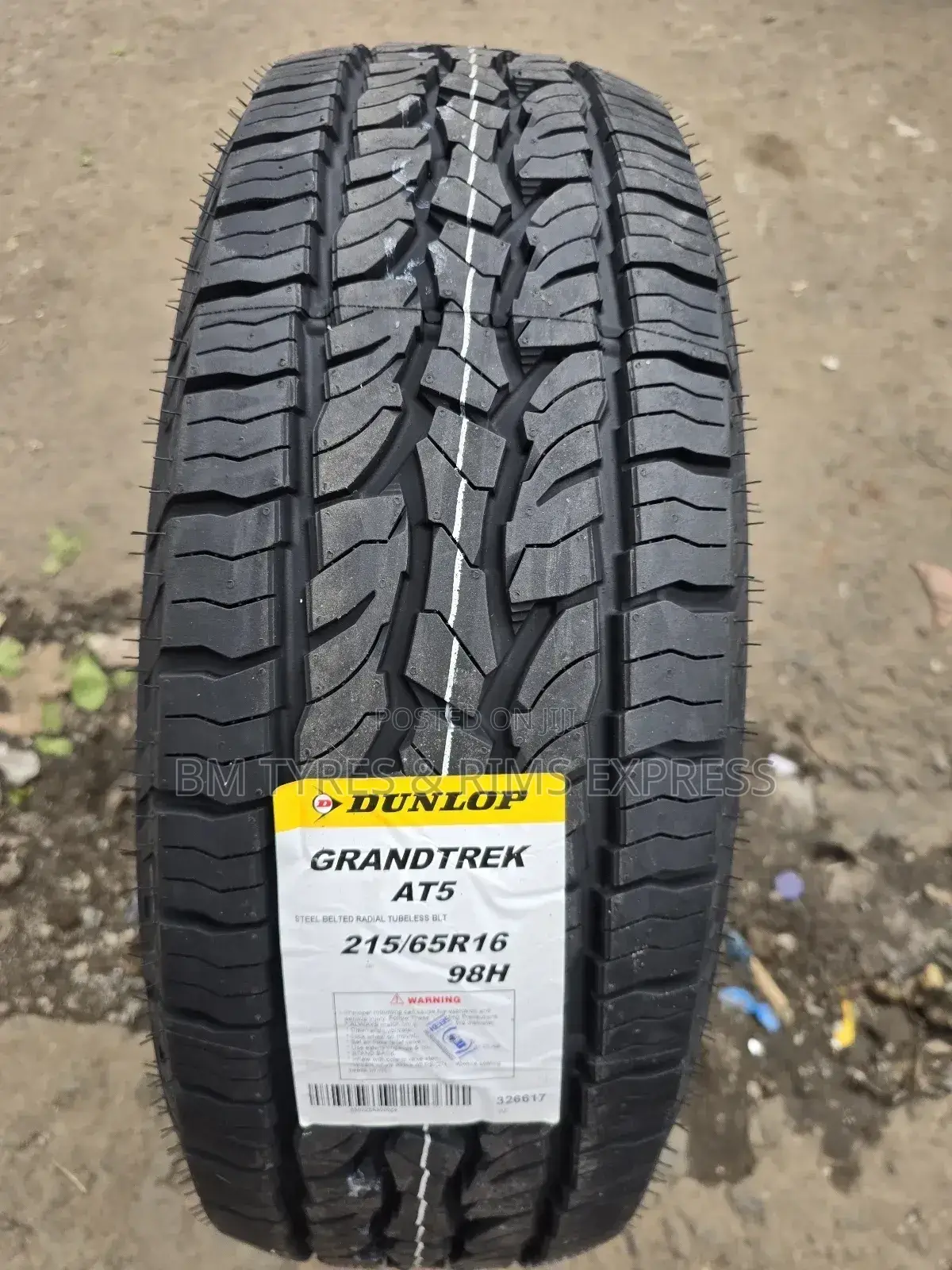 215 /65 R16 Dunlop Tyres (All Terrein)