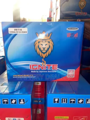 T110 Efb, Ignite Car Battery Idle Stop/Start Stop Engine