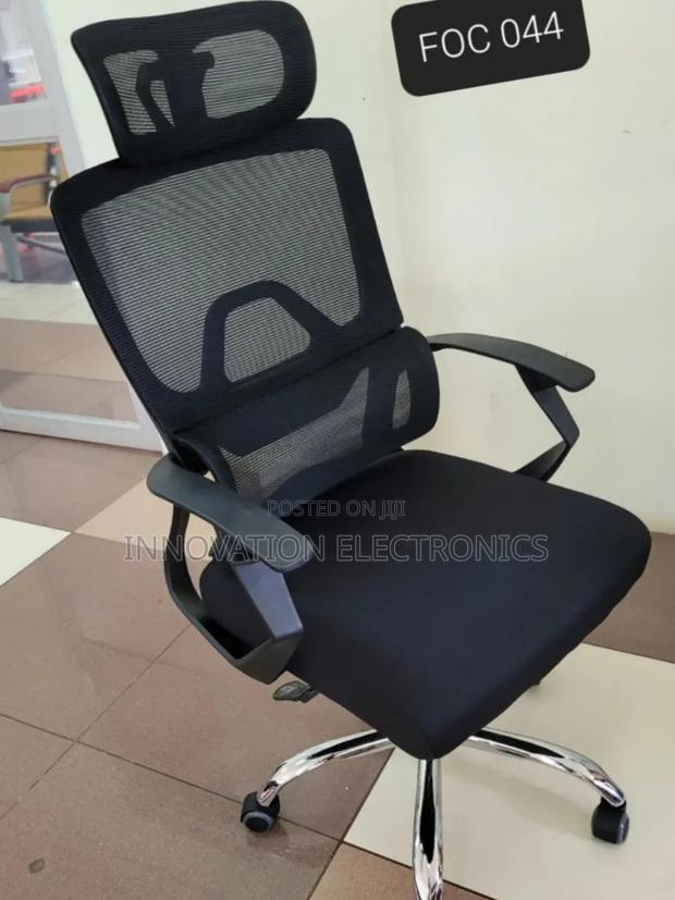 Orthopedic High Back Mesh Office Chair ~ Headrest