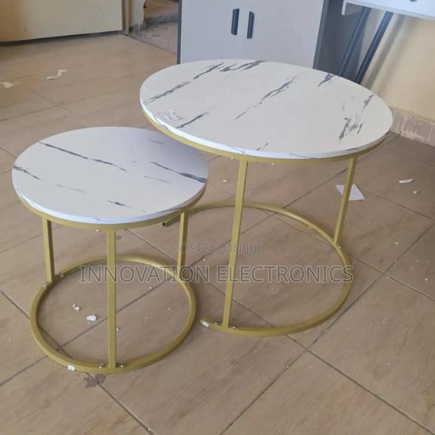White Nesting Coffee Table