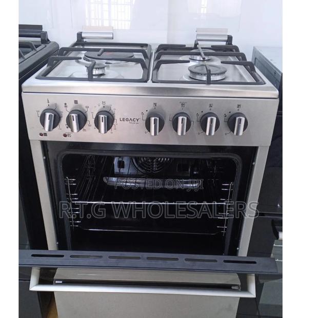 60×60 Legacy 3+1 Gas Cooker With Electric Oven Food Warmer