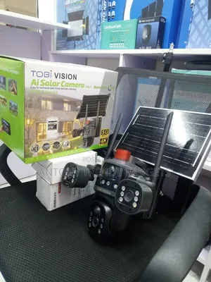 Tobi Vision 4k Solar Security Camera – 5g Wifi Ai Smart Outdoor Cctv