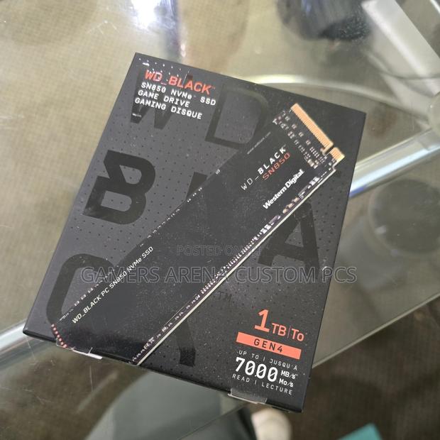 Wd 1tb Wd_black Sn850 Gaming Internal Nvme Pcie 4.0 SSD