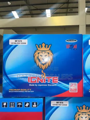 N70l Ignite Car Battery