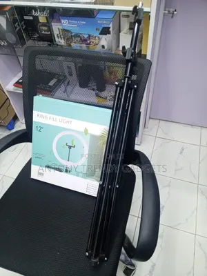12" Led Ring Fill Light With Adjustable Tripod Stand