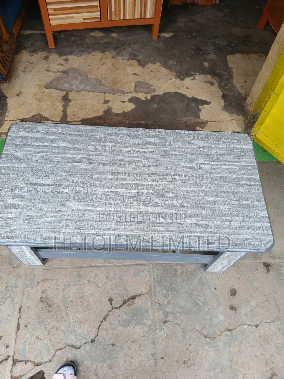 Wooden Coffee Box Table – Rustic Elegance